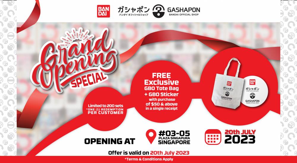 GBO Plaza Singapura Grand Opening Promotion!